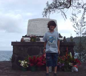 The Laupahoehoe Tsunami Monument