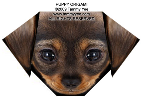 Puppy Origami