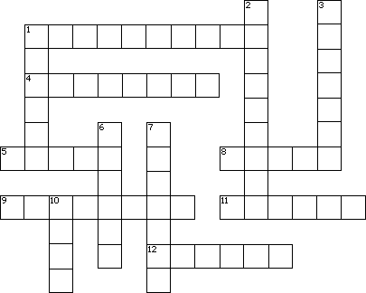 Crossword Puzzle